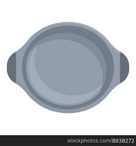 Cook equipment icon cartoon vector. Cooking pan. Muffin tray. Cook equipment icon cartoon vector. Cooking pan