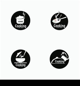 Cooking icon and symbol vector template