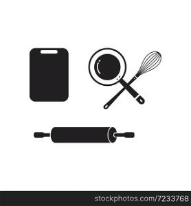 Cooking icon template vector illustration design