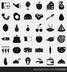 Cooking icons set. Simple style of 36 cooking vector icons for web for any design. Cooking icons set, simple style
