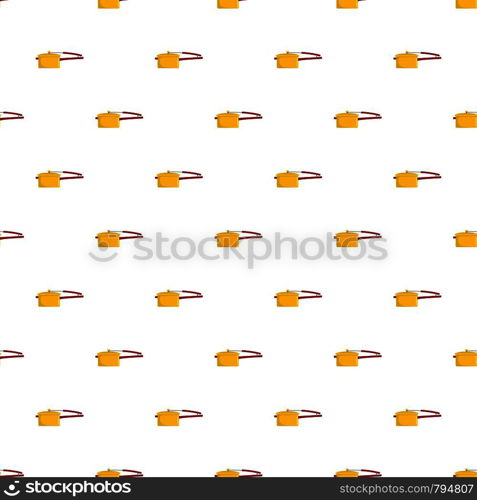 Cooking pan pattern seamless vector repeat for any web design. Cooking pan pattern seamless vector