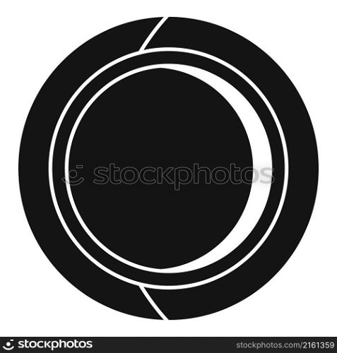Cooking plate icon simple vector. Dish food. Eat plate. Cooking plate icon simple vector. Dish food