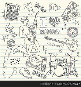 Cool Music Doodles