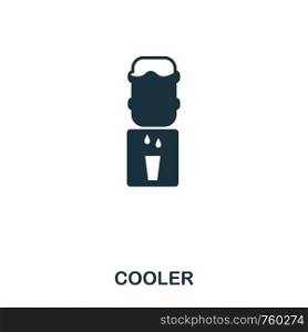 Cooler icon. Line style icon design. UI. Illustration of cooler icon. Pictogram isolated on white. Ready to use in web design, apps, software, print. Cooler icon. Line style icon design. UI. Illustration of cooler icon. Pictogram isolated on white. Ready to use in web design, apps, software, print.