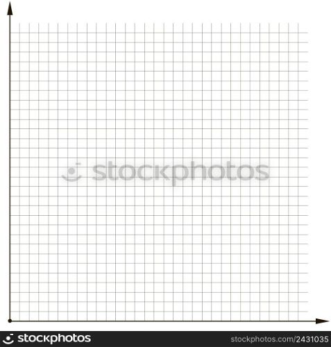 coordinate grid template chart to analyze the chart, vector template for tracking expenses and income for a month
