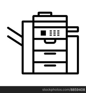 copier icon vector illustration logo design