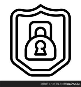 Copyright patent icon outline vector. Law property. Justice trademark. Copyright patent icon outline vector. Law property