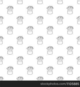 Coral pattern vector seamless repeating for any web design. Coral pattern vector seamless