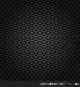Corduroy background, dark gray grid fabric texture