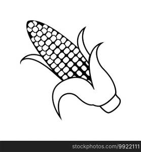 Corn icon,vector illustration template design