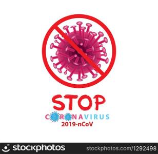 Corona Virus 2020. Corona Virus in Wuhan, China, Global Spread, and concept of icon of stopping corona virus