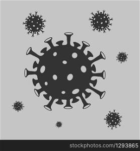 Corona Virus, Covid-19, 2019-nCOV Vector Template Illustration Design