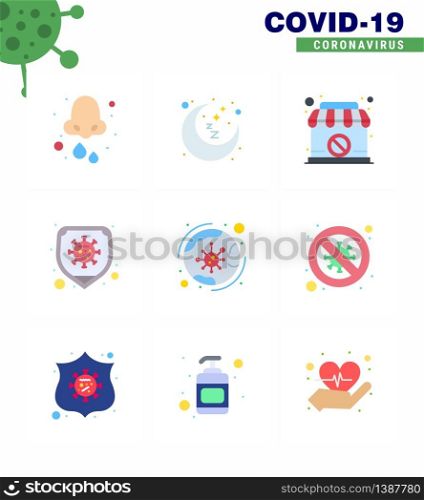 Coronavirus 2019-nCoV (Covid-19) Prevention icon set worldwide, protection, rest time, safety, banned viral coronavirus 2019-nov disease Vector Design Elements