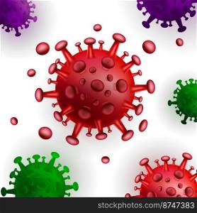 coronavirus alert c&aign poster background