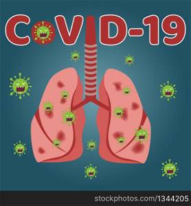 Coronavirus : CoVID elements banner, health and medical. Novel Coronavirus 2019 spreader. Pneumonia disease. CoVID-19 Virus outbreak spread.