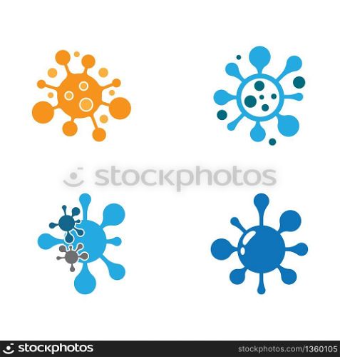 Coronavirus icon vector illustration design