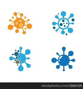 Coronavirus icon vector illustration design