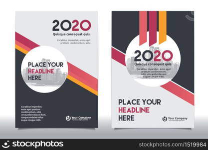 Corporate Book Cover Design Template in A4. Can be adapt to Brochure, Annual Report, Magazine,Poster, Business Presentation, Portfolio, Flyer, Banner, Website.