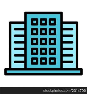 Corporate building icon outline vector. Social economy. Business company. Corporate building icon outline vector. Social economy