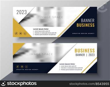 corporate business banner design template
