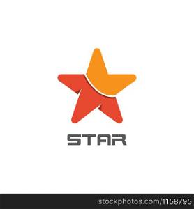 Corporate business star logo vector icon concept illustration