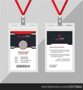 Corporate ID Card Design Template