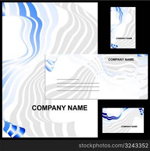 Corporate identity design template vector illustration