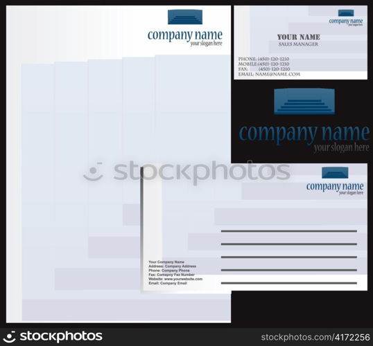 corporate identity set 34