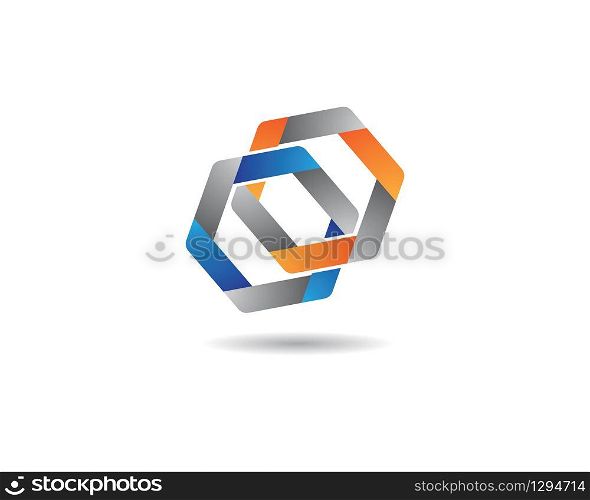 Corporate logo template vector icon illustration design