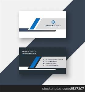 corporate modern business card design
