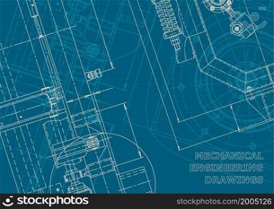 Corporate style. Blueprint. Vector engineering drawings. Mechanical instrument making Technical. Blueprint. Corporate style. Mechanical instrument making. Technical