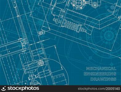 Corporate style. Vector engineering drawings. Mechanical instrument making. Technical background. Blueprint. Corporate style. Mechanical instrument making. Technical