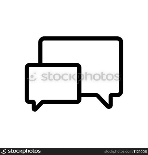 correspondence icon vector. A thin line sign. Isolated contour symbol illustration. correspondence icon vector. Isolated contour symbol illustration