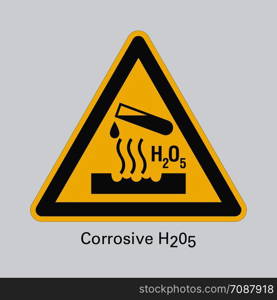 Corrosive H2O5