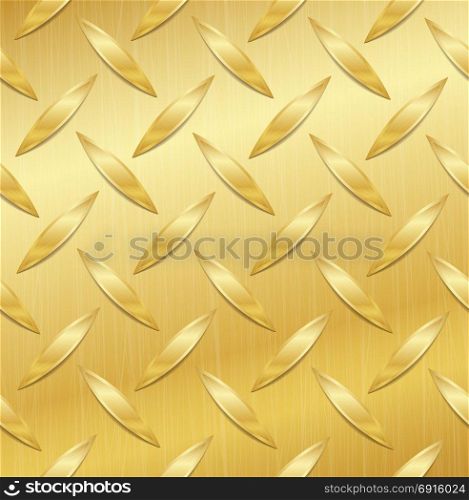 Corrugated Seamless Background. Good For Web Design. Realistic Corrugated Gold Plate Illustration. Polished, Brushed Texture.. Corrugated Seamless Background. Good For Web Design. Realistic Corrugated Gold Plate Illustration