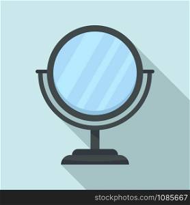 Cosmetic mirror icon. Flat illustration of cosmetic mirror vector icon for web design. Cosmetic mirror icon, flat style