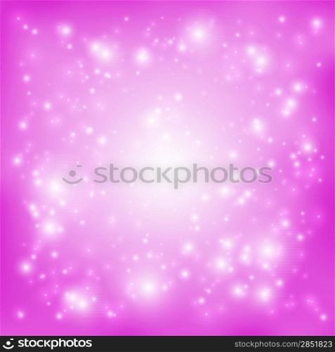 Cosmic abstract background. Eps 10 vector illustration. Used mesh and opacity mask and transparency layers of background and light