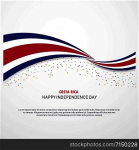 Costa Rica Happy independence day Background