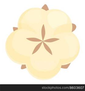 Cotton ball icon cartoon vector. Organic plant. Natural pure. Cotton ball icon cartoon vector. Organic plant