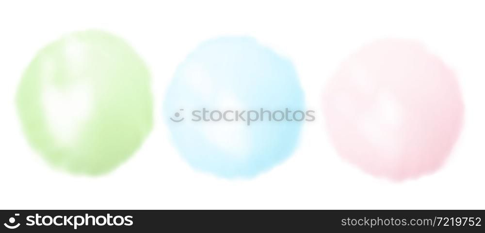 Cotton ball pom or round soft white cloud set isolated on white background. Vector beautiful pompom collection.. Cotton ball pom or round soft white cloud set isolated on white background. Beautiful pompom collection.