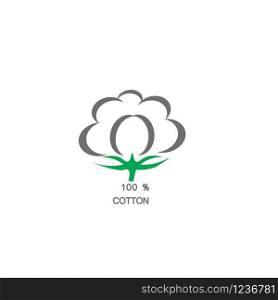 cotton logo vector