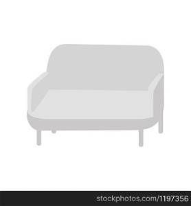 Couch sofa in flat style. Divan sofa isolated on white background. Vector illustration. Couch sofa in flat style. Divan sofa isolated on white background.