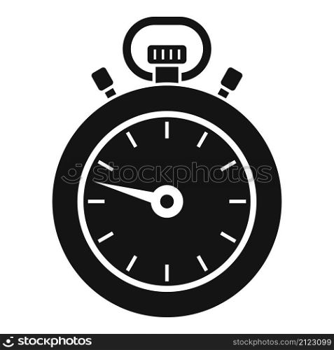Countdown timer icon simple vector. Stopwatch clock. Chronometer time. Countdown timer icon simple vector. Stopwatch clock