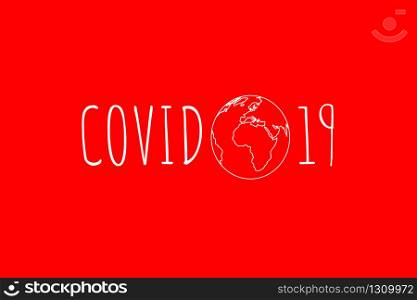 COVID-19 is new virus and official name of Coronavirus from World Health Organization.file vector for graphic design.