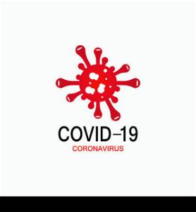 Covid-19 protection logo vector illustration