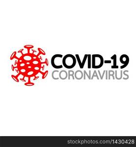 COVID-19 Vector Coronavirus icon sign design