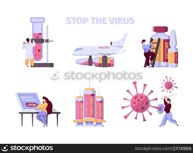 Covid vaccination. Pharmaceutical collection antibiotics drugs insulin healthcare vector illustrations for medicine design projects. Pharmaceutical vaccine syringe, injection drug to protection. Covid vaccination. Pharmaceutical collection antibiotics drugs insulin healthcare concept garish vector illustrations for medicine design projects