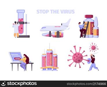 Covid vaccination. Pharmaceutical collection antibiotics drugs insulin healthcare vector illustrations for medicine design projects. Pharmaceutical vaccine syringe, injection drug to protection. Covid vaccination. Pharmaceutical collection antibiotics drugs insulin healthcare concept garish vector illustrations for medicine design projects