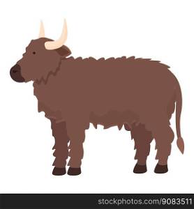 Cow animal icon cartoon vector. Farm breed. Beef calf. Cow animal icon cartoon vector. Farm breed