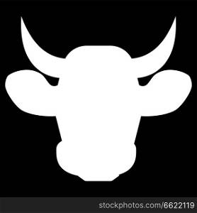 Cow head icon .. Cow head icon .